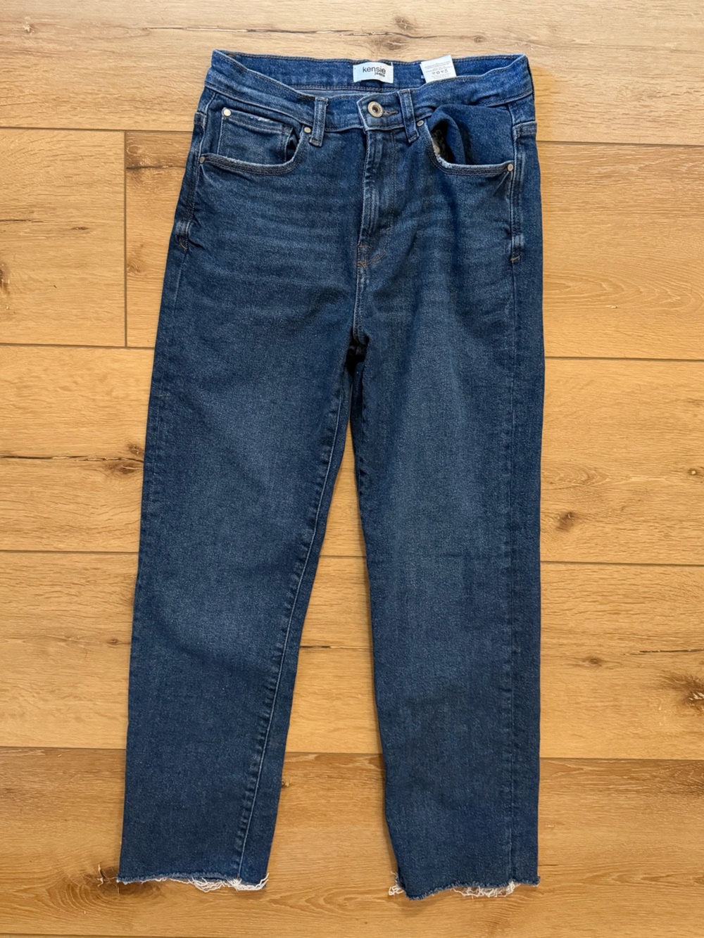 Kensie Jeans The Allie High Rise Slim Straight 6/28